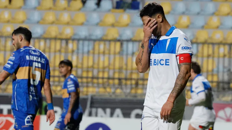 Universidad Católica cayó frente a Everton por la Copa Chile. (Foto: Photosport)