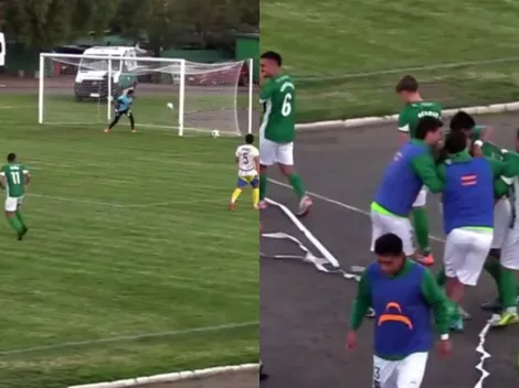El tremendo golazo de Trasandino que da la vuelta al mundo