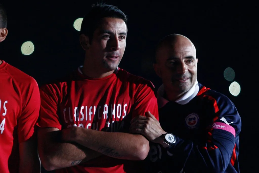 Isla habló del proceso de Sampaoli | Foto: Photosport
