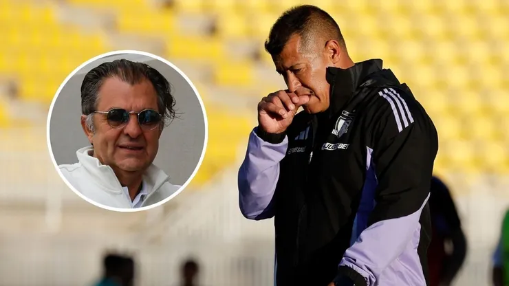 Aníbal Mosa sale a respaldar a Jorge Almirón en Colo Colo. (Foto: Photosport)