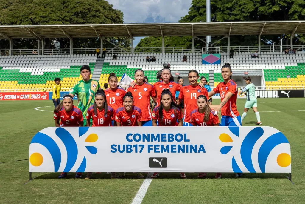 Chile hizo un gran esfuerzo, pero no pudo ante Ecuador en el Sudamericano Femenino Sub-17. (Foto: Fernando Escobar – Comunicaciones FFCh).