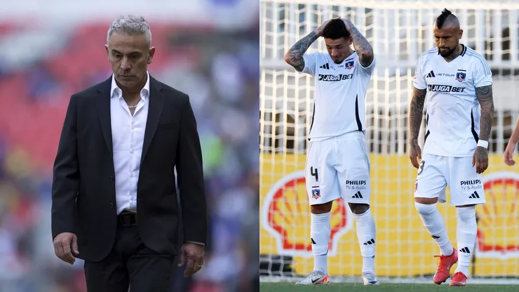 Juvenal Olmos fue crítico con el despliegue de Colo Colo. (Foto: Photosport)