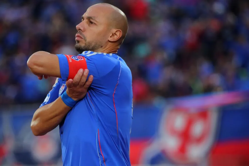 Díaz da detalles del camarín azul | Foto: Photosport