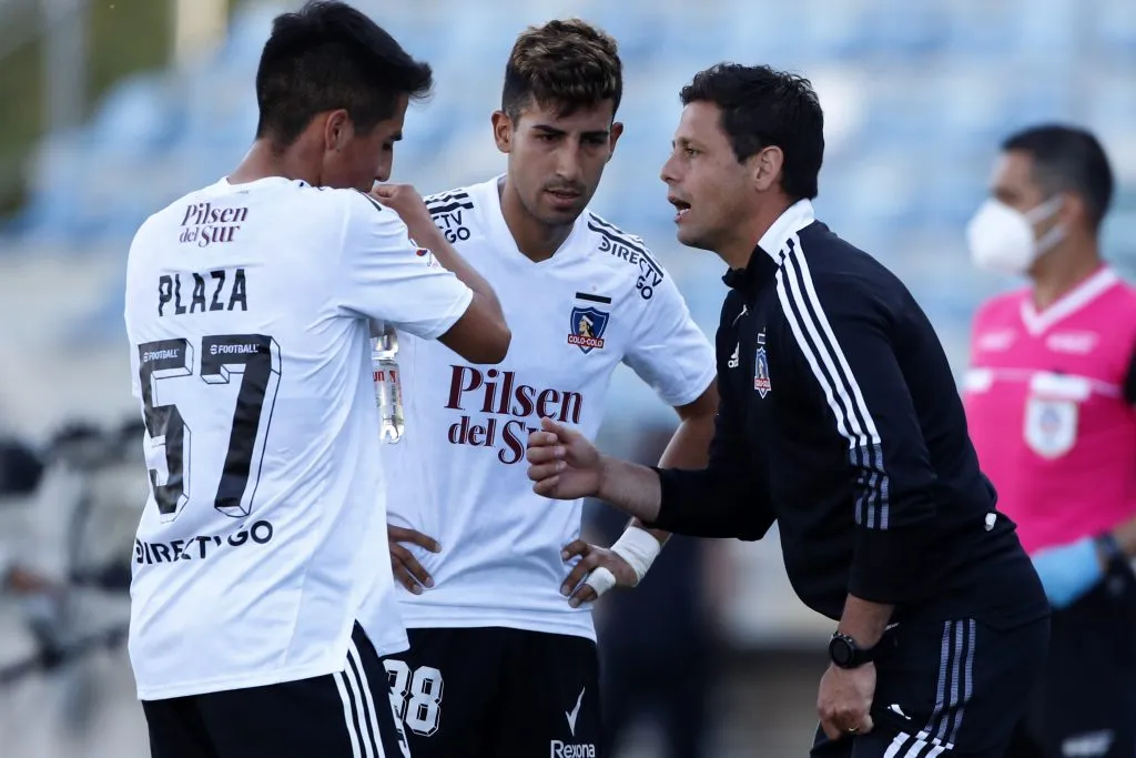 El Pajarito Rubio hizo lo posible en la derrota de Colo Colo por 2-0 ante Audax Italiano en 2021. (Foto: Andrés Pina/Photosport)