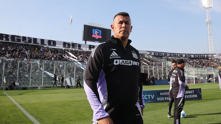 Jorge Almirón habla de la última polémica en Colo Colo.