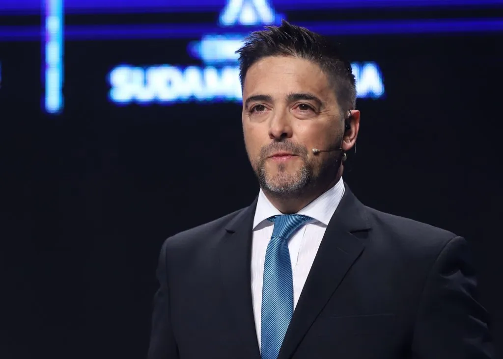 Juan José Buscalia, periodista deportivo argentino. (Foto: Getty Images)