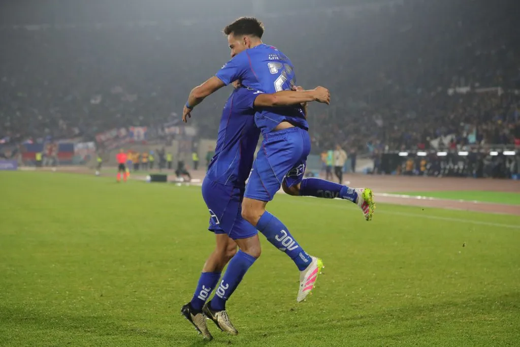 La U festejó a lo grande en Copa Libertadores (Photosport).