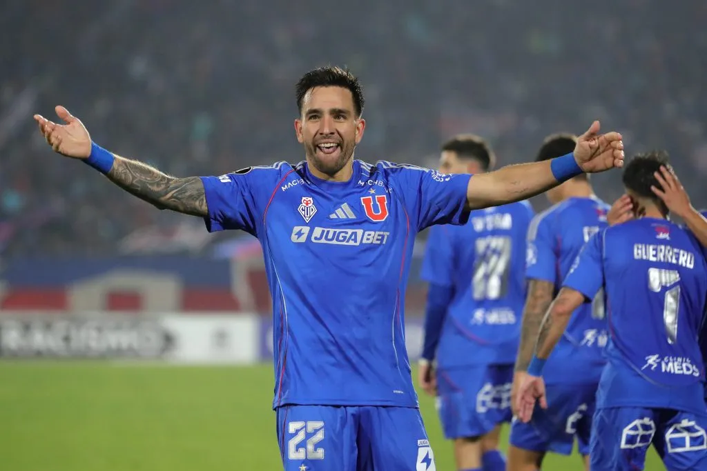 Universidad de Chile consiguió una gran victoria ante Carabobo en el Estadio Nacional. (Foto: Photosport)