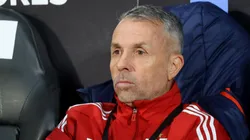 Gustavo Álvarez entregó pistas del equipo que utilizará Universidad de Chile ante Deportes Limache. (Créditos: Photosport)