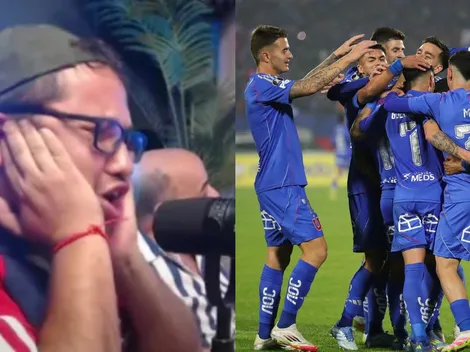 Imperdible: los emocionantes relatos de Cavigol en la goleada de la U