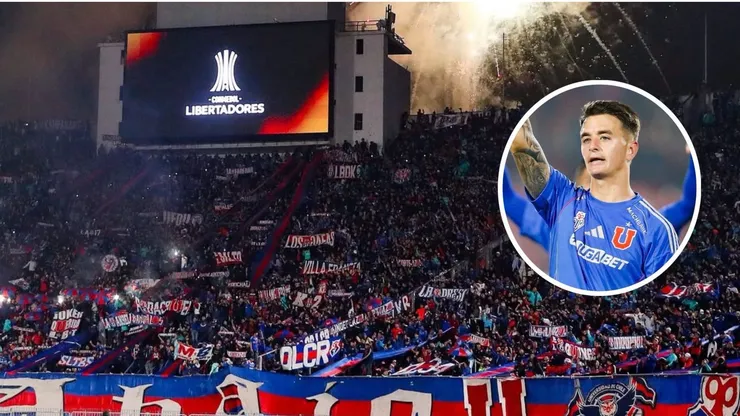Franco Calderón alucina con la barra de la Universidad de Chile