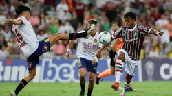 Unión Española no pudo ante Fluminense en Brasil. (Foto: Getty)