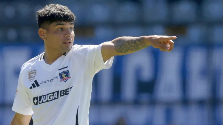 Claudio Aquino remece al camarín de Colo Colo (Foto: Marco Vasquez/Photosport)