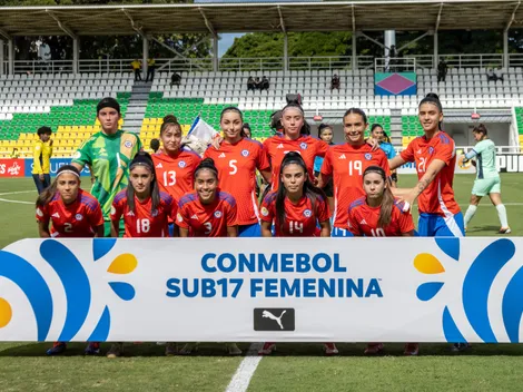 ¡Vamos La Rojita! El 11 de la selección chilena sub 17 ante Paraguay