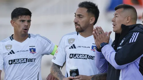 Plantel de Colo Colo sucumbe tras la eliminación de Copa Libertadores (Foto: Andres Pina/Photosport)