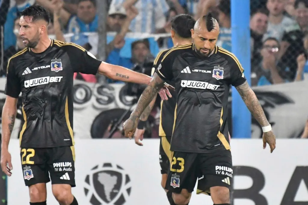 Vidal fue expulsado ante Racing. | Foto: Photosport