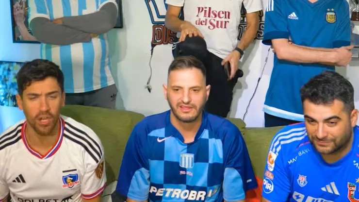 Los Displicentes vibraron con la goleada que sufrió Colo Colo (Captura).