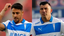 Fernando Zampedri y Gary Medel, referentes de esta UC (Photosport).