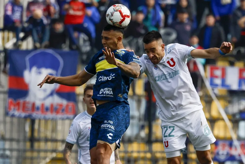 Ahora, ambos se enfrentan en los entrenamientos de la U | FOTO: Andres Pina/Photosport