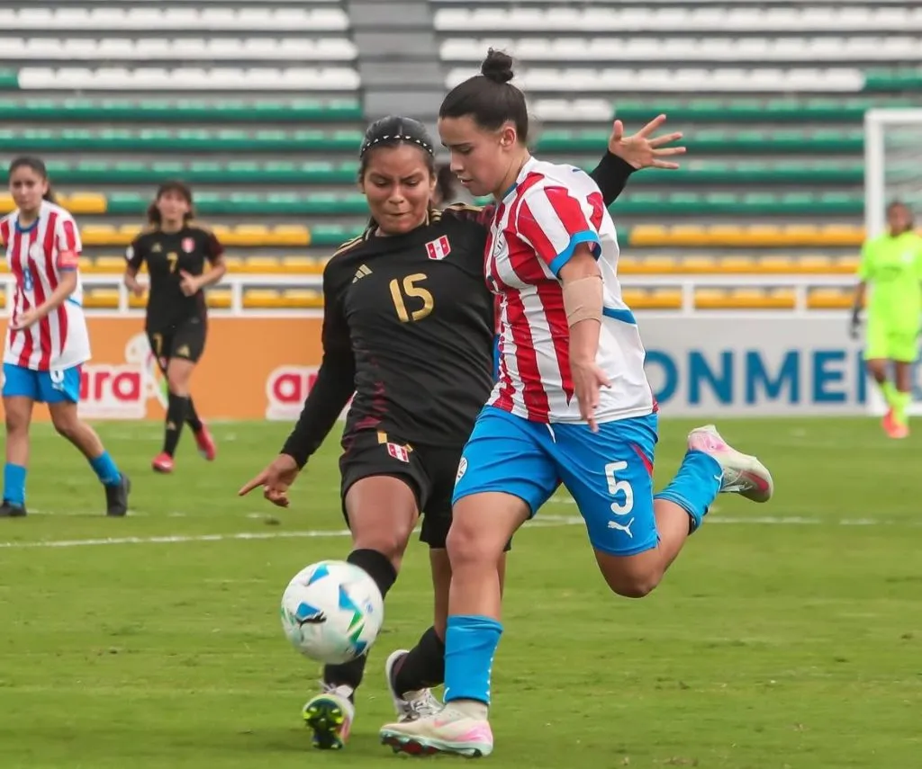 Paraguay goleó a Perú | Foto: Instagram