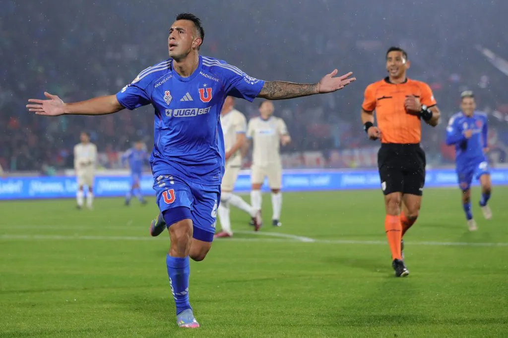 Contreras fue una de las figuras de la U | Foto: Photosport