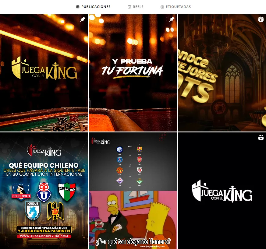 No existe registro de Arturo Vidal en “Juega con el King”