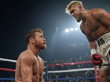 Jake Paul le da en el piso a Canelo y envía durísimo mensaje: "Yo habría..."