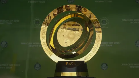 El imponente trofeo para el campeón del Mundial de Clubes 2025.