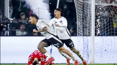 Javier Correa logró anotar para Colo Colo luego de varias ocasiones desechadas. (Foto: Pepe Alvujar/Photosport)