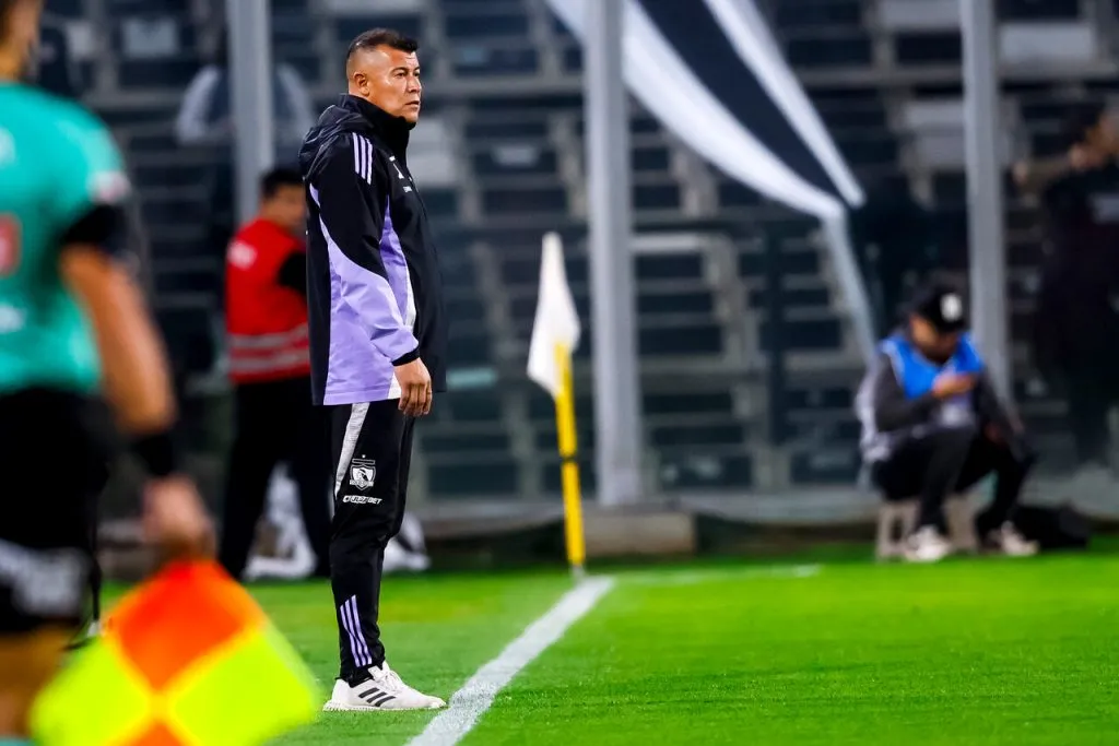 El Torta Opazo respaldó el ciclo de Jorge Almirón en Colo Colo (Photosport).