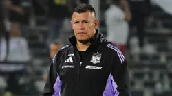 Jorge Almirón trabajó este martes en el estadio Monumental. (Foto: Photosport)