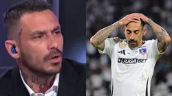 Pinilla volvió a criticar el rendimiento de Correa en Colo Colo (Captura/Photosport).