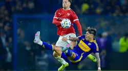 La reacción de Carlos Palacios ante el gol fallado