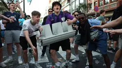 Los hinchas ingleses dejan la grande previo a la final de la UEFA Europa League