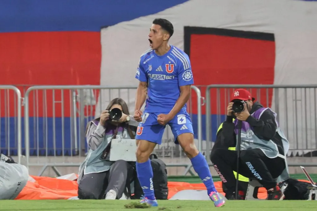 Poblete y la gran noticia en la U | Foto: Photosport