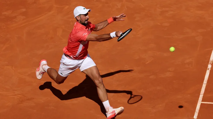 Novak Djokovic avanzó a semifinales en el ATP 250 de Ginebra. (Foto: Getty)
