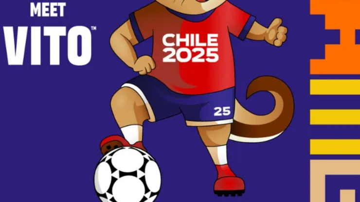 El Mundial Sub 20 Chile 2025 ya tiene mascota oficial.