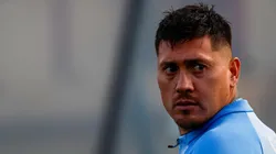 Nicolás Castillo rompió en llanto en Santiago City.