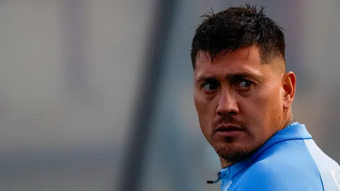 Nicolás Castillo rompió en llanto en Santiago City.