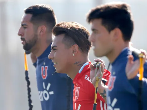 Eduardo Vargas encabeza los saludos a la U en su aniversario 98