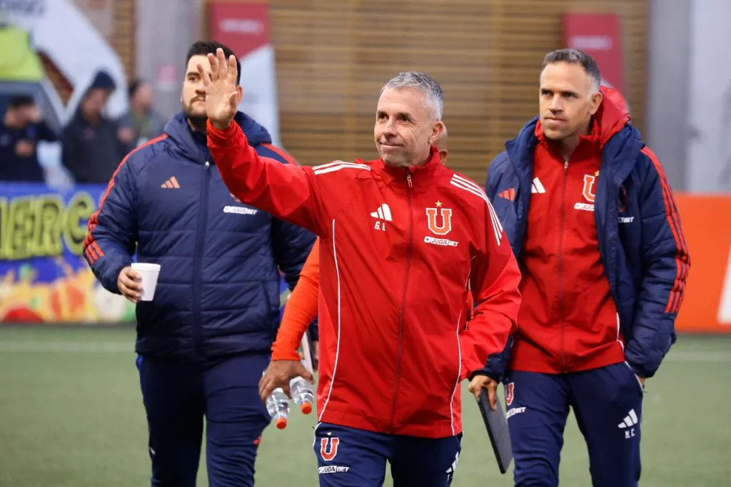 Álvarez y su mensaje en la U | Foto: Photosport