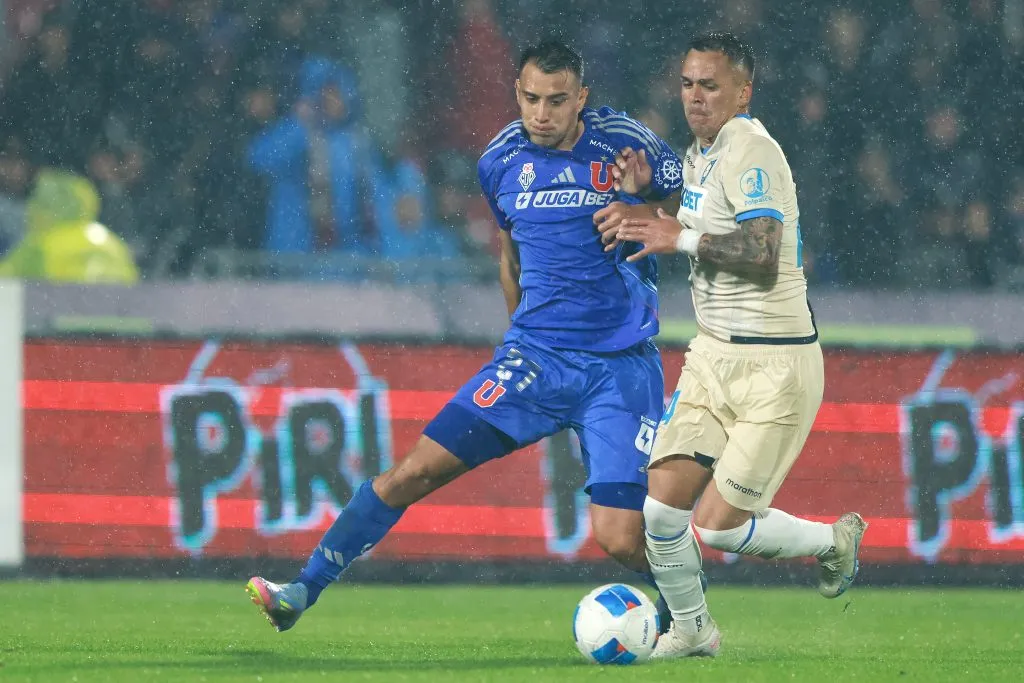 Rodrigo Contreras no estará en el duelo entre Universidad de Chile y Botafogo.