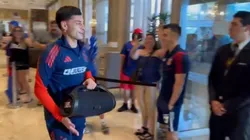 Javier Altamirano es el dueño de la fiesta en el camarín azul