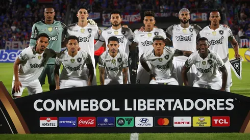 La formación de Botafogo para enfrentar a la U
