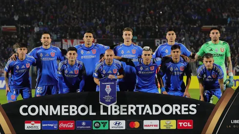 Universidad de Chile y su formación ante Botafogo
