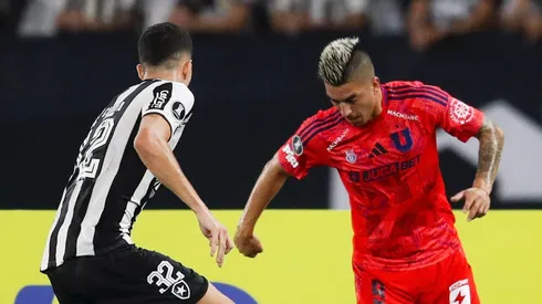 Leandro Fernández no escondió la pena tras la eliminación de Copa Libertadores (Facebook U de Chile).
