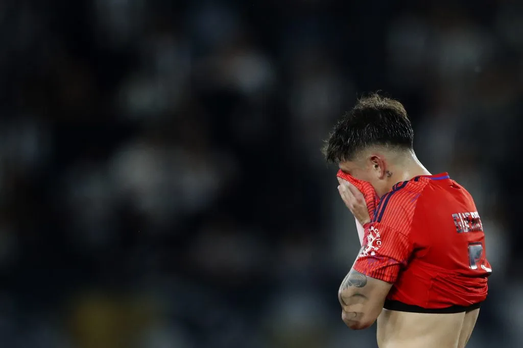 Los jugadores de la U se retiraron cabizbajos del Nilton Santos | FOTO: DiaEsportivo/Photosport