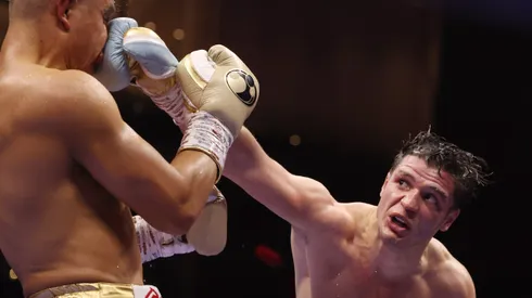 BRuno Surace le dio con todo a Munguía tras enterarse del doping del mexicano (Photo by Richard Pelham/Getty Images)