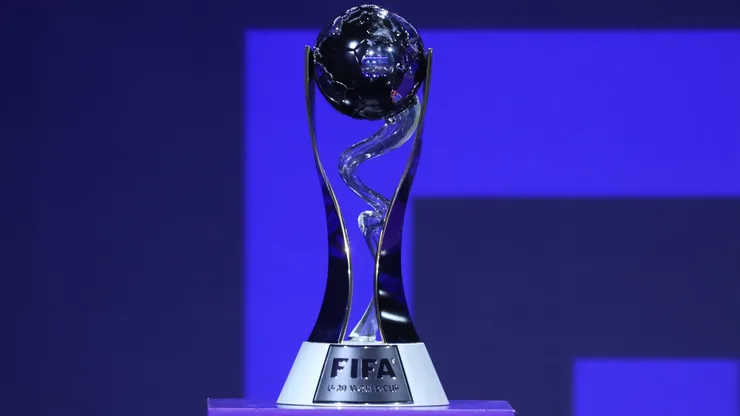 Este es el trofeo del Mundial Sub 20 Chile 2025.