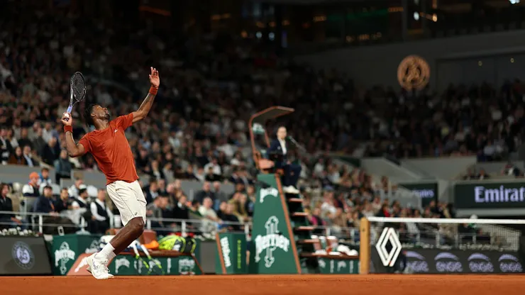 Gael Monfils prometió volver a Roland Garros el próximo año (Getty Images).